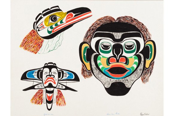 Chief Henry Speck Exhibition - Donald Ellis Gallery